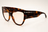 Valentino Oversize Cateye Tortoiseshell Suns